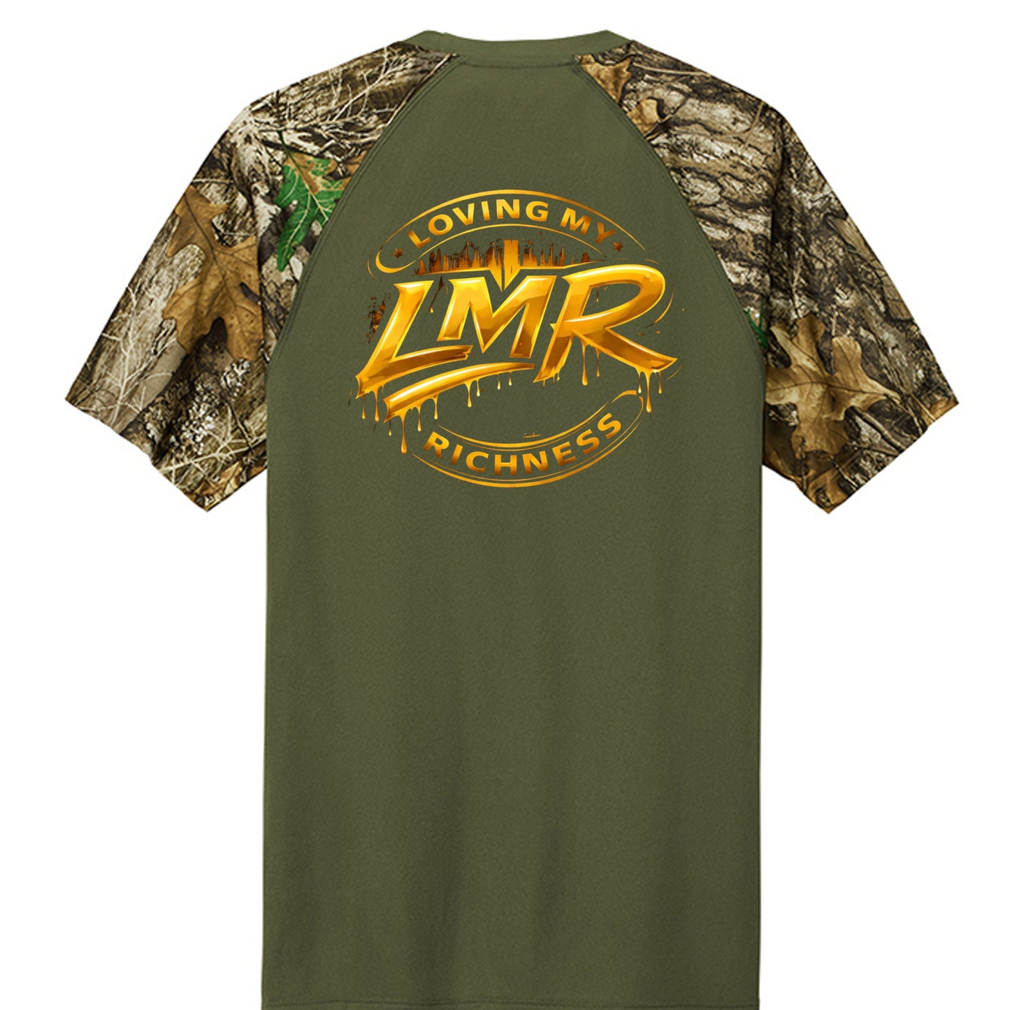Olive Drab Green/ Realtree Edge - RU151 - BACK