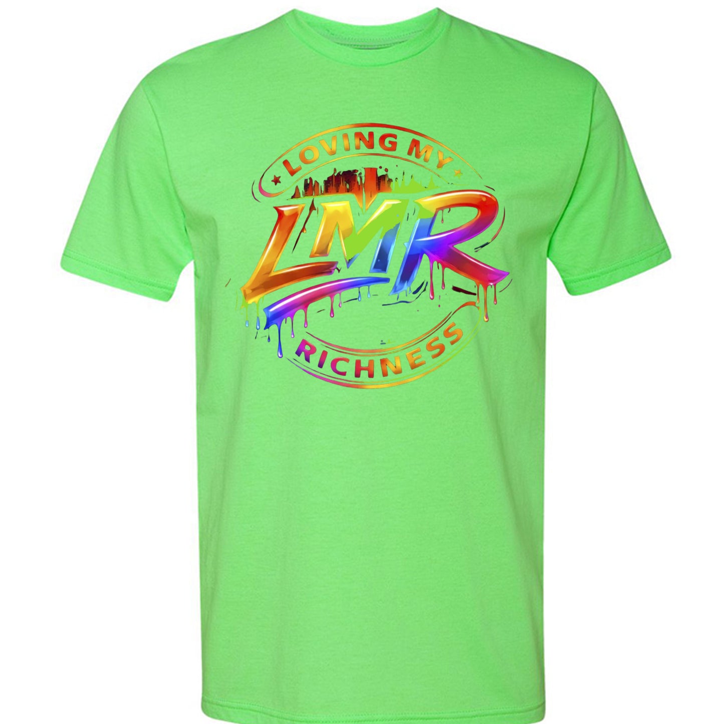 Neon Heather Green - N6210 - FRONT