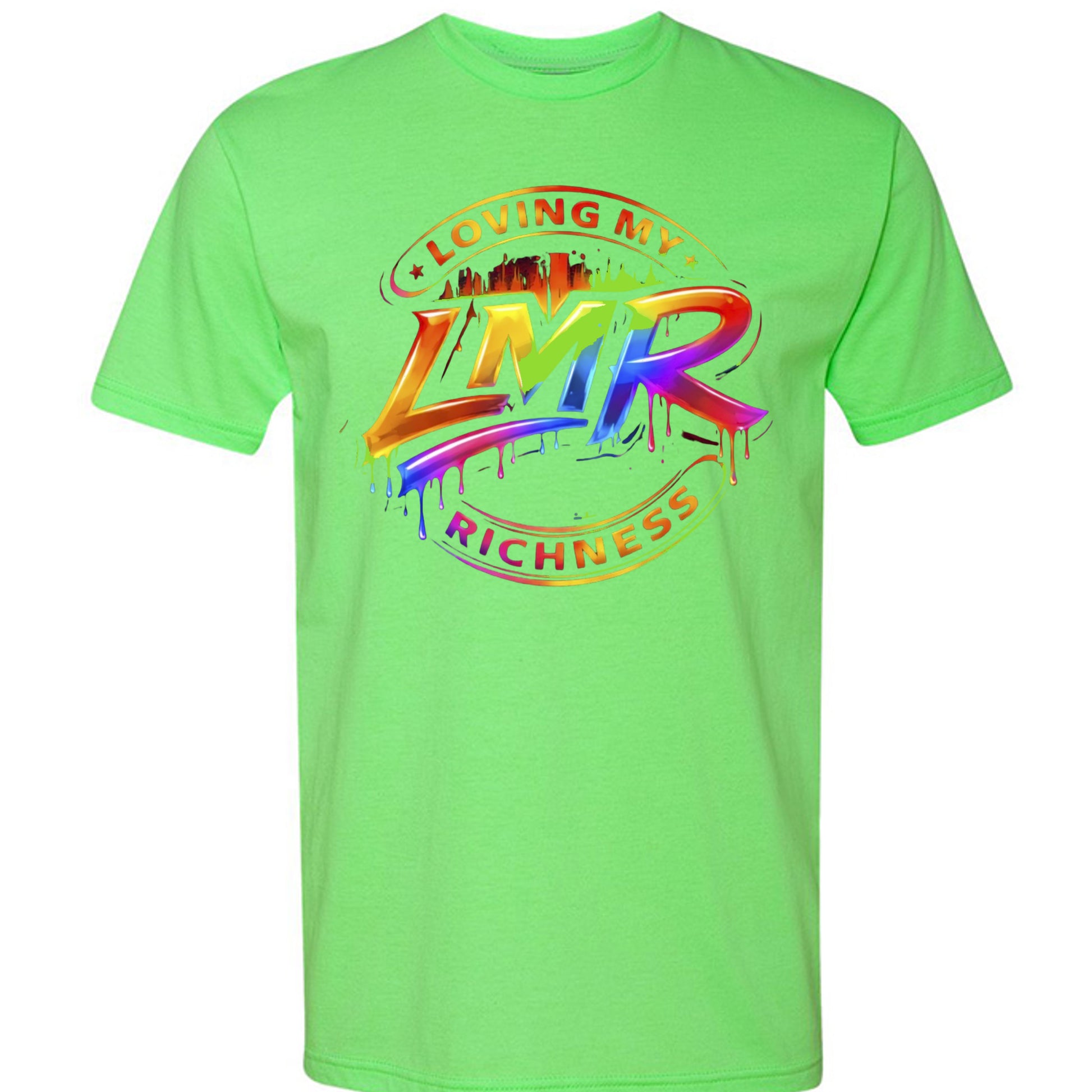 Neon Heather Green - N6210 - FRONT