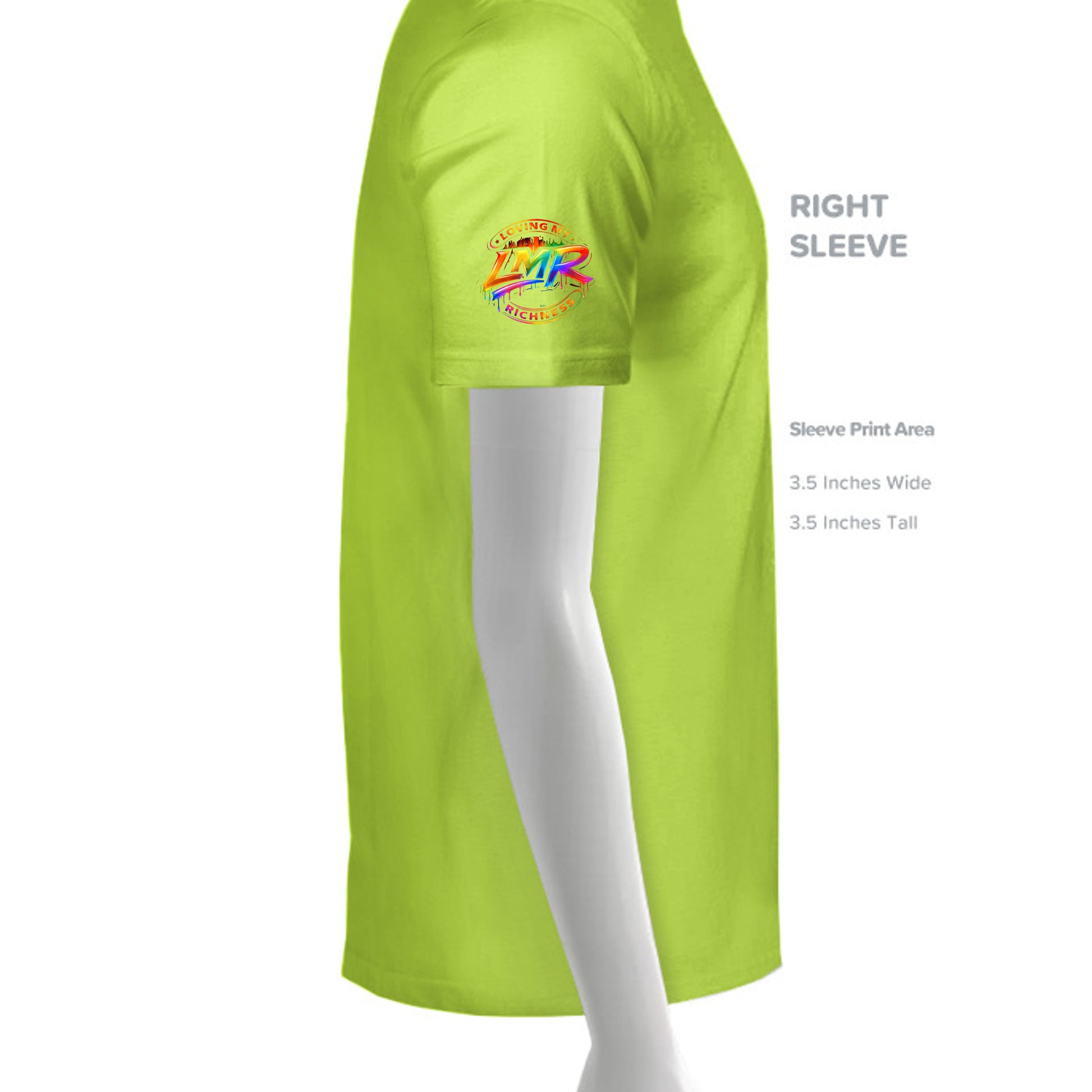 Neon Heather Green - N6210 - SLEEVE_RIGHT